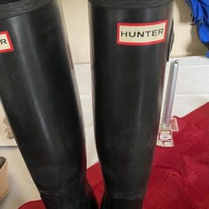 Hunter tall boots